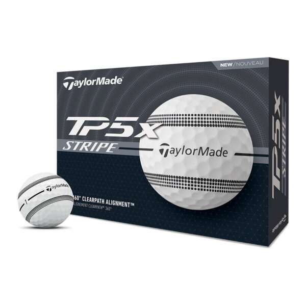 Pelotas TaylorMade TP5X Stripe